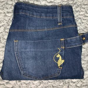 Phat Fashion Silver Label Capris W/ Side Buckles